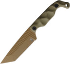 STPB5TODGFDECER Stroup Knives Bravo 5 Fixed Blade Tanto OD
