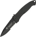 SWATLBS Large Black SWAT Linerlock A/O