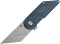 T2045A3: Kansept Dash linerlock, multi-color micarta handle, 2.25" satin tanto 154CM blade
