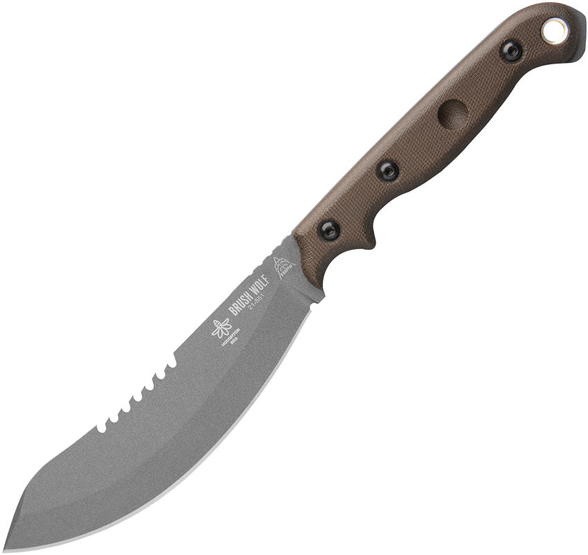 TPBWLF02 Tops Brush Wolf Fixed Blade