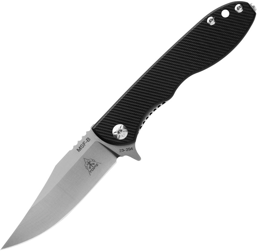 TPMSFB01 MSF Linerlock Black Elmax
