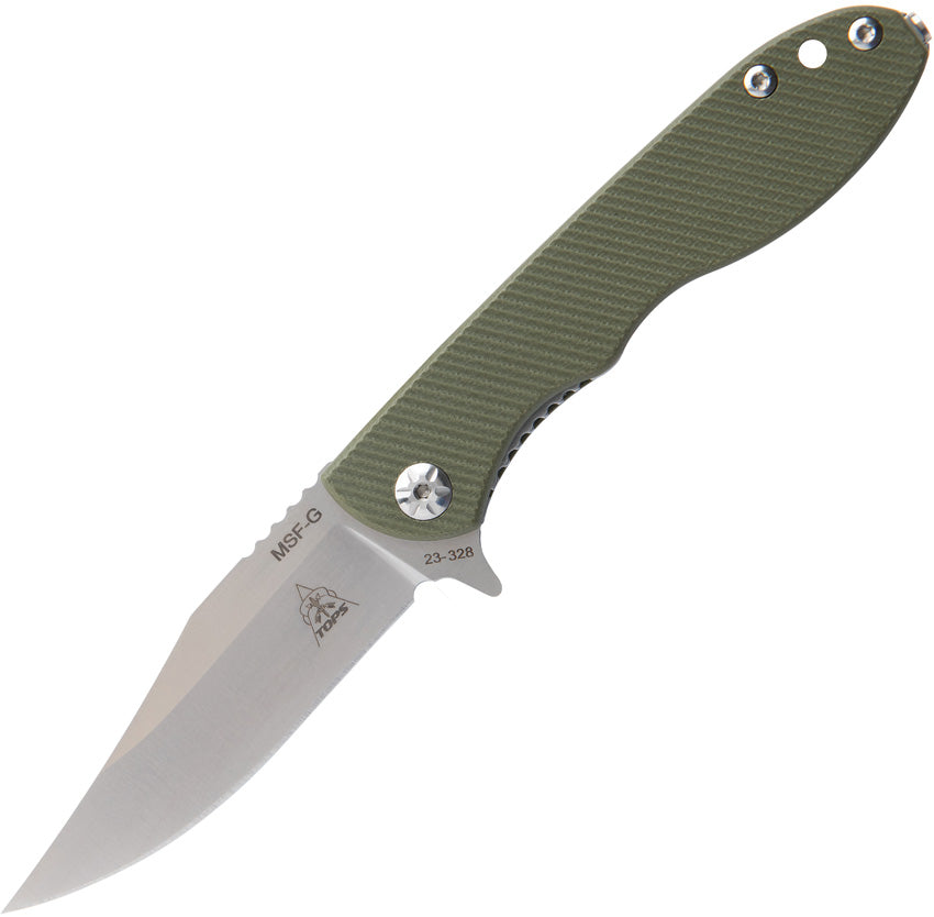 TPMSFG01 MSF Linerlock Green Elmax