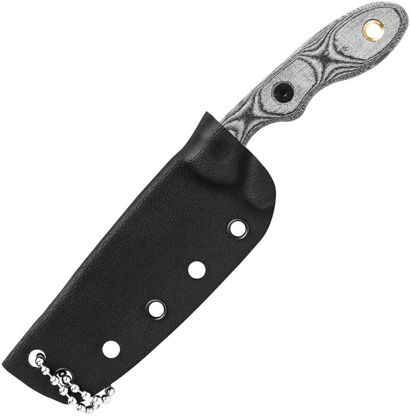TPMSKBLM Mini Scandi Knife Black Linen