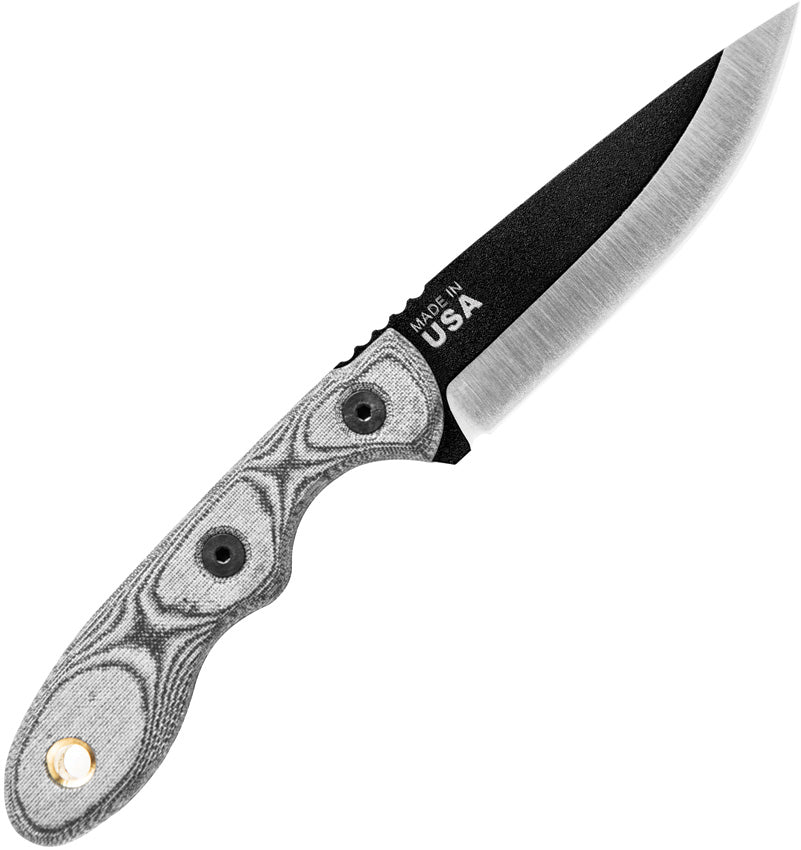 TPMSKBLM Mini Scandi Knife Black Linen