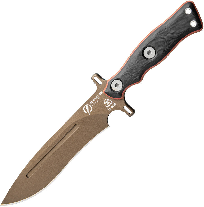 TPOP703 Tops Operator 7 Fixed Blade