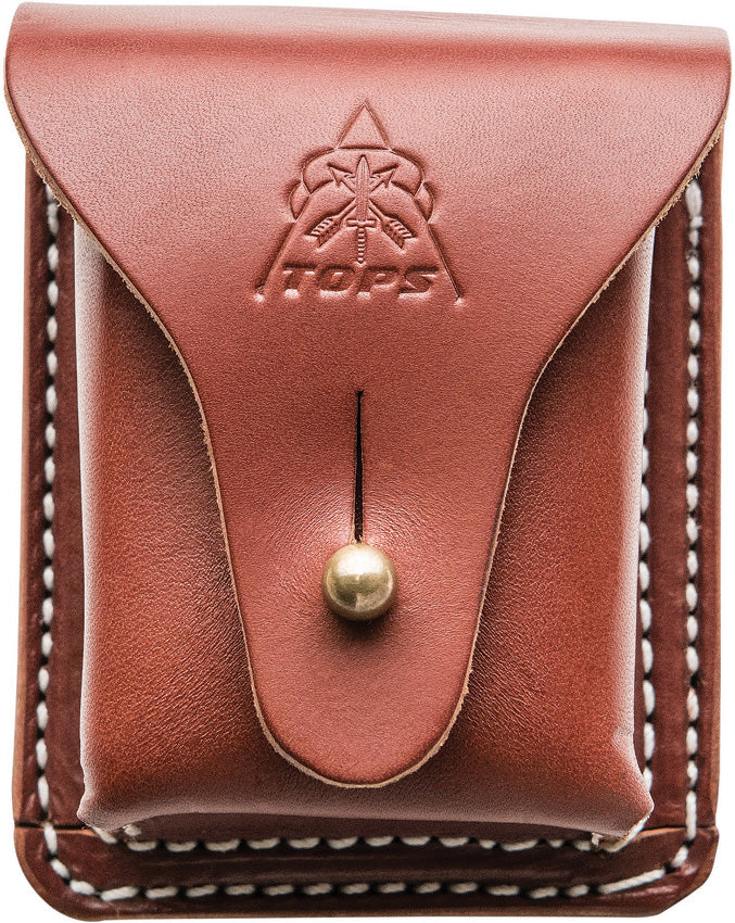 TPSHLLBP01 Tops Leather Bushcraft Pouch