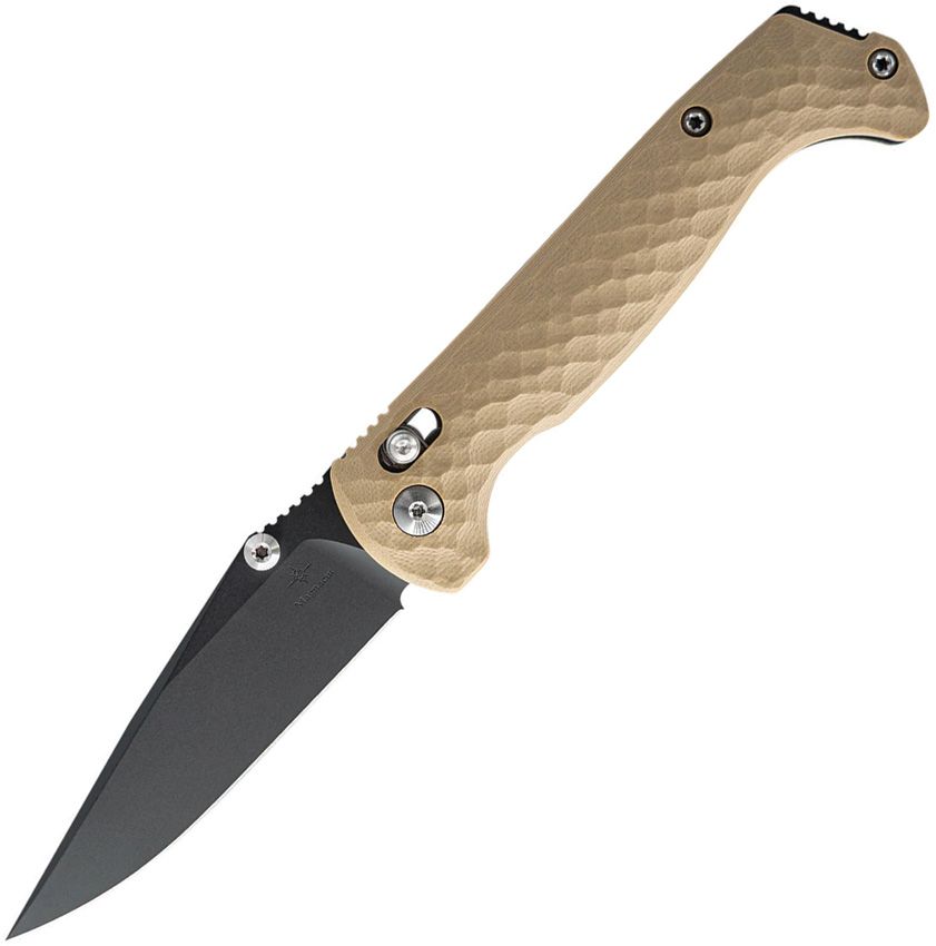 TR23842 Toor Knives Dropwing Crossbar Lock Tan