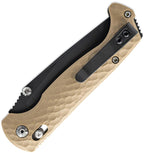 TR23842 Toor Knives Dropwing Crossbar Lock Tan