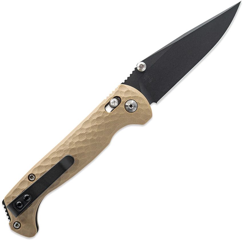 TR23842 Toor Knives Dropwing Crossbar Lock Tan