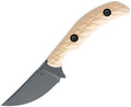 TR23851: Toor STR S Shifter fixed blade, FDE G10 handle, 2.75" black Gun-Kote CPM-M4 blade