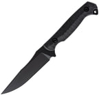 Toor Krypteia S Soco fixed blade knife with black coated CPM-M4 blade and black G10 handle (TR64243)