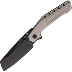 TUYBPVDBHAG Tuya Knife Digger Framelock Ti Gray