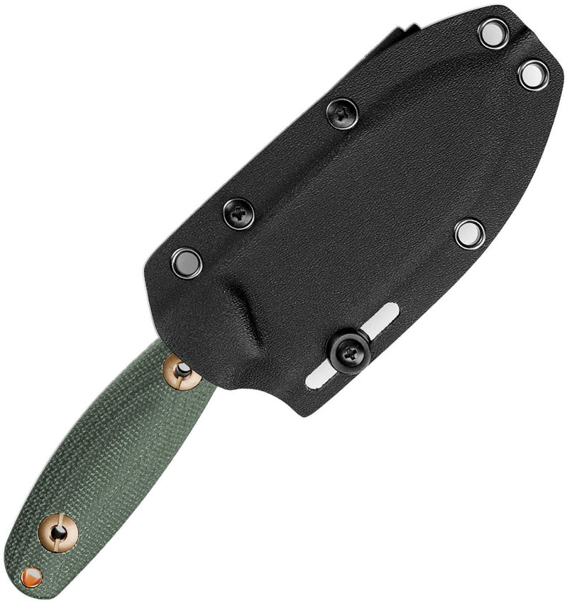 TVJM05GM14 Aubergine Fixed Blade GrnMic