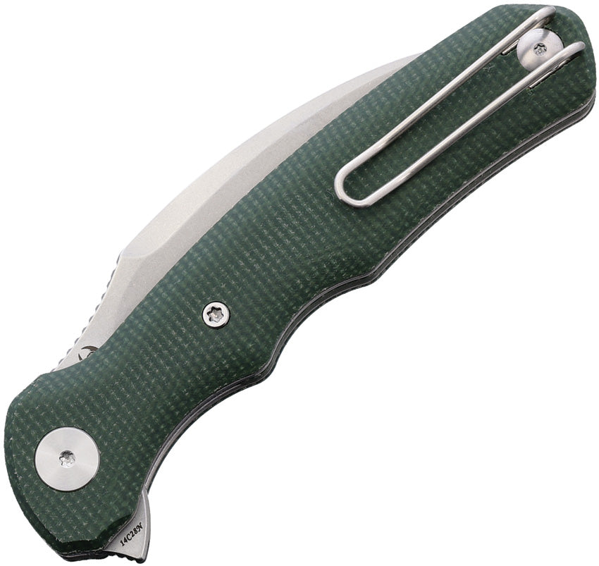 TVTY19GM14 Lacerta Linerlock Micarta