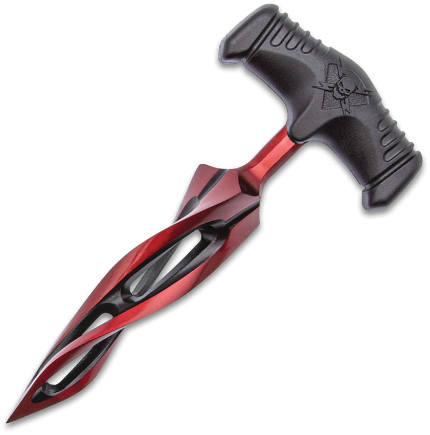 UC3427RD M48 Cyclone Push Dagger Red
