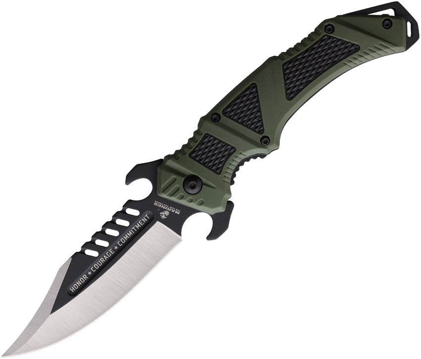 UC3622OD USMC Desert Ops Linerlock
