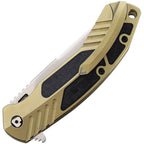 VNI16TICFPGD V Knives V NIVES Tectonic Linerlock CF Gold