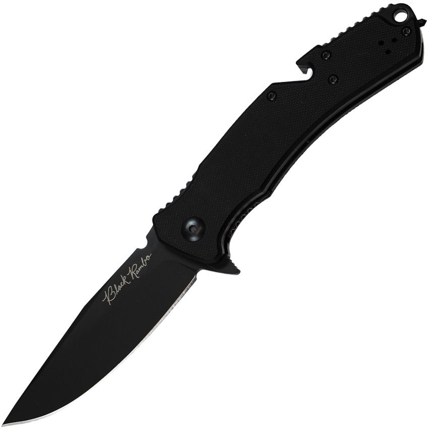 VNI35GPBBK V Knives V NIVES Black Rambo Utility Pro
