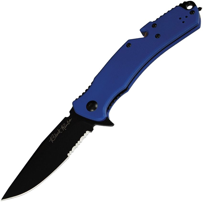VNI35GPSBBL V Knives V NIVES Black Rambo Utility Pro
