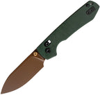 VOSA0540 Raccoon Crossbar Lock Green