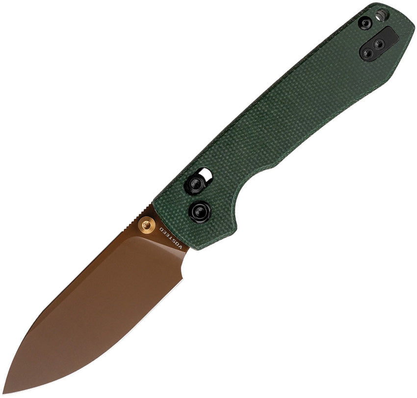 VOSA0540 Raccoon Crossbar Lock Green