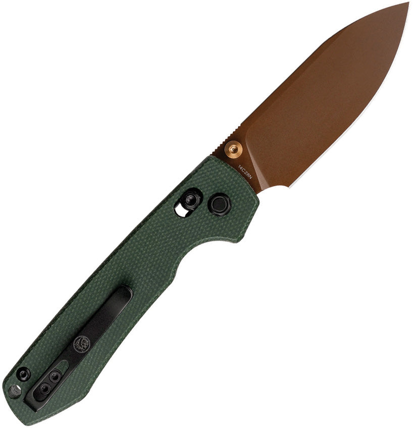VOSA0540 Raccoon Crossbar Lock Green