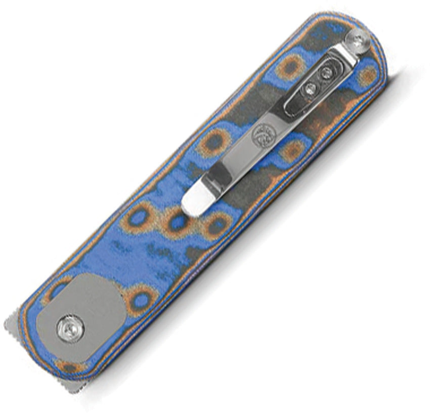 VOSA0733 VOSTEED Corgi Trek Lock Blue Micarta