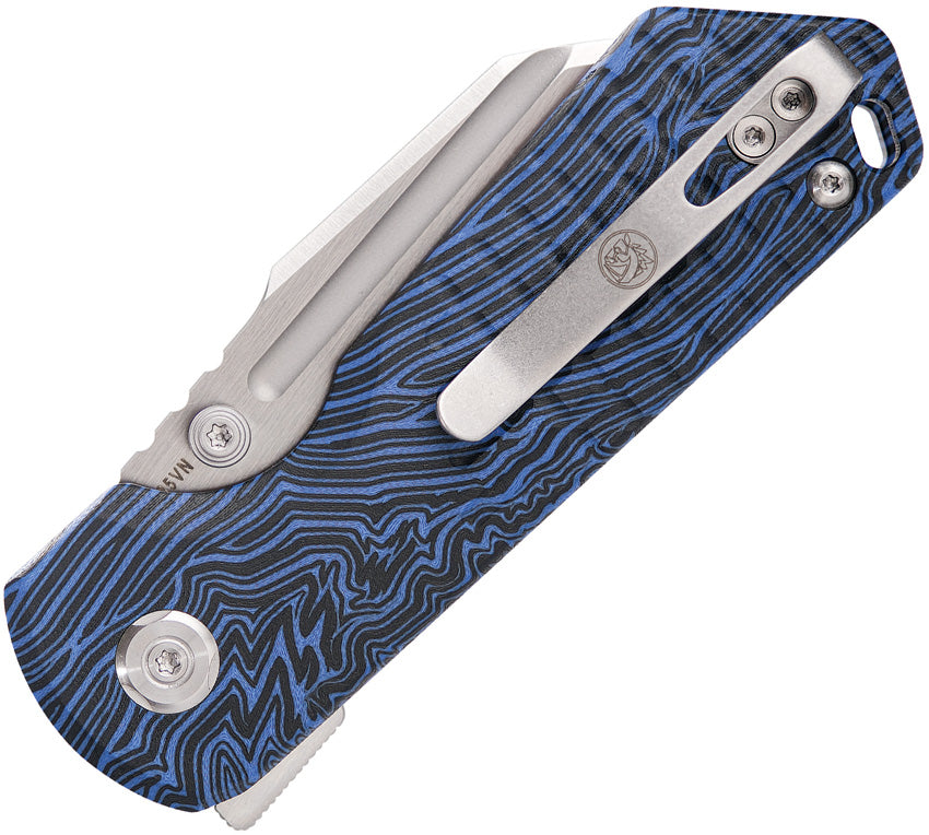 VOSA1302 VOSTEED Hedgehog Top Linerlock Blk/Blu