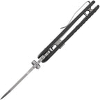 VOSA1303 VOSTEED Hedgehog Top Linerlock Black