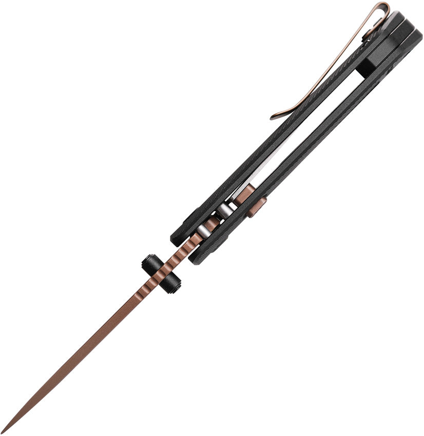 VOSA1605 VOSTEED Marten Top Linerlock Black
