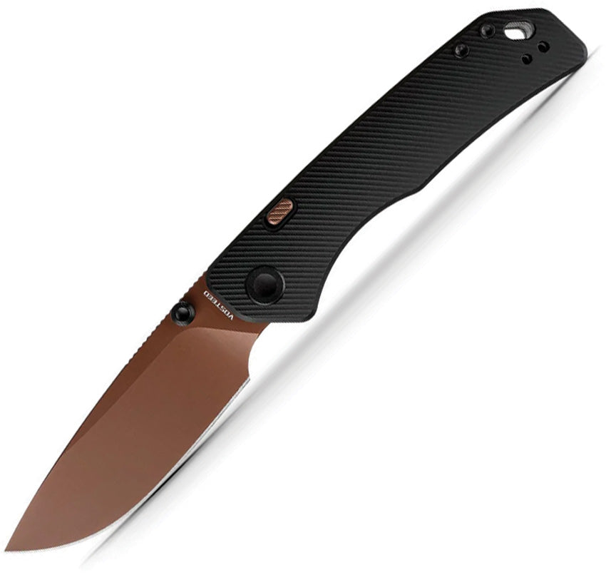 VOSA1613 VOSTEED Marten 330 Top Linerlock Blk