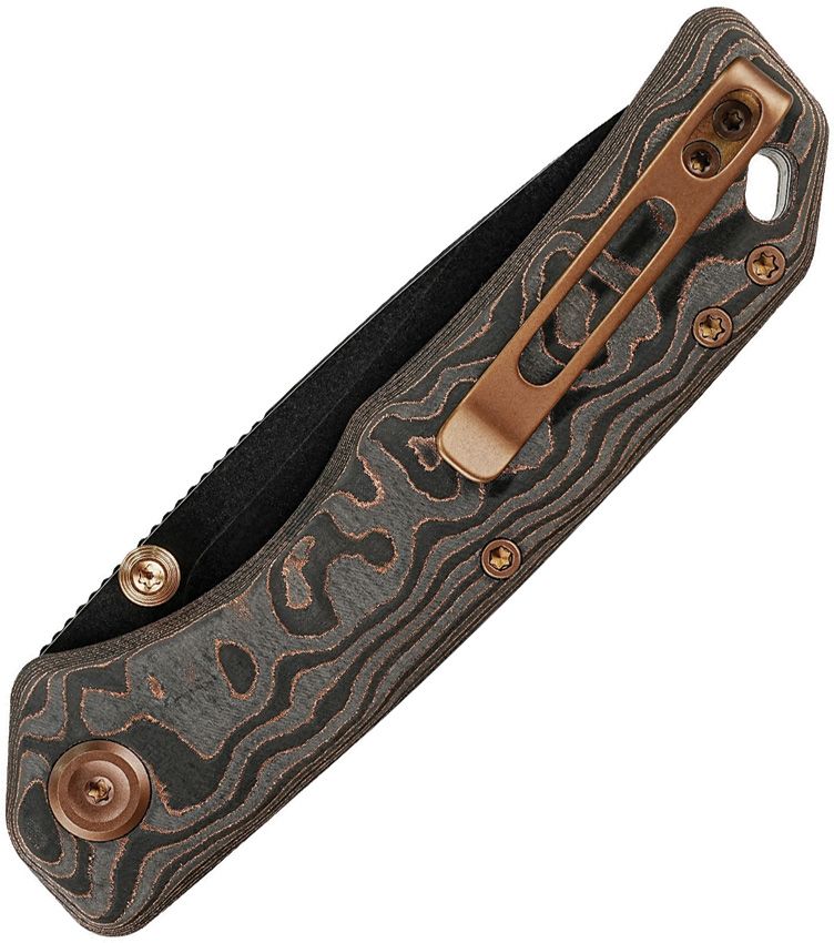 VOSA1619 Vosteed Marten 330 Top Linerlock Copp
