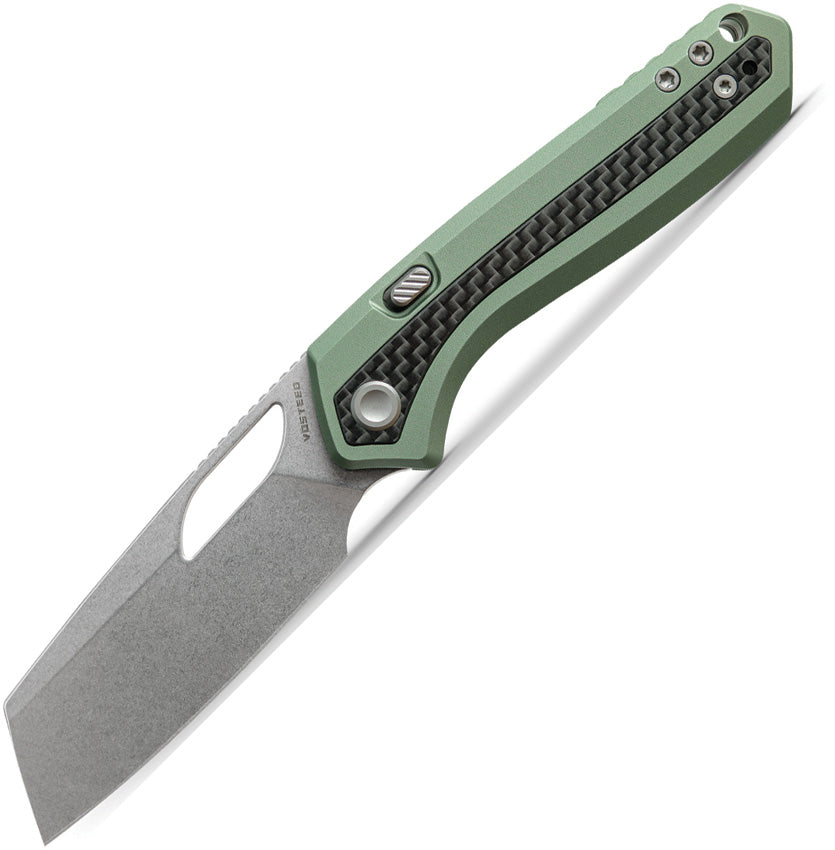 VOSA1803 VOSTEED Kroc Top Linerlock Green