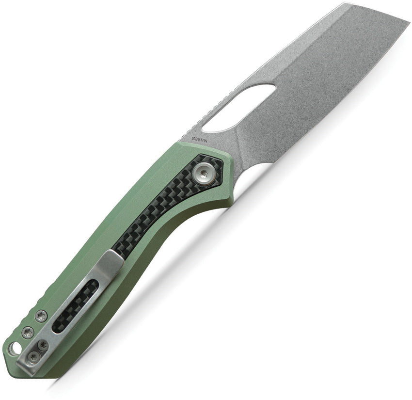 VOSA1803 VOSTEED Kroc Top Linerlock Green
