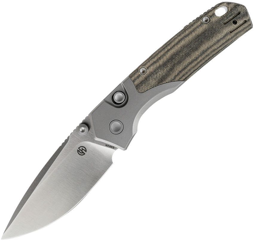 VOSA2218 VOSTEED Psyop 299 Top Linerlock Green