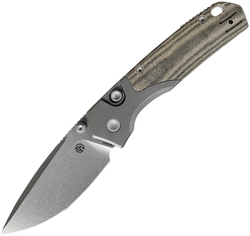 VOSA2220 VOSTEED Psyop 299 Top Linerlock Green