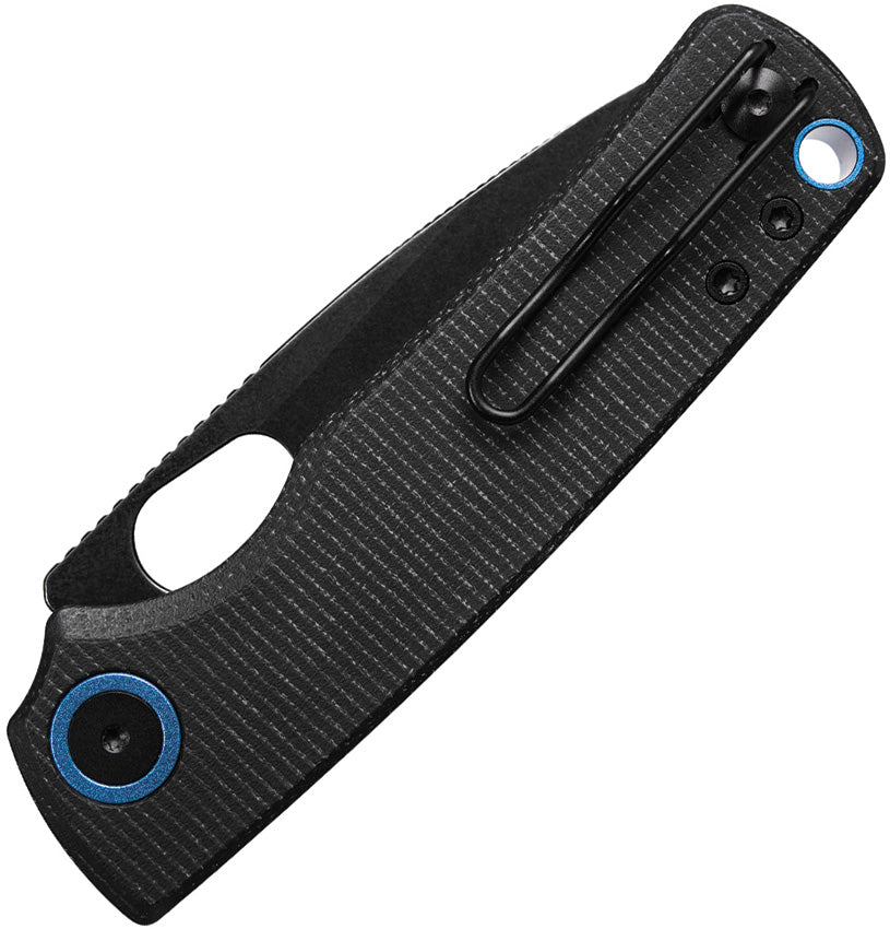 VOSA2601 VOSTEED Porcupine Top Linerlock Black