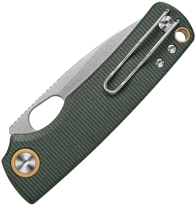 VOSA2603 VOSTEED Porcupine Top Linerlock Green