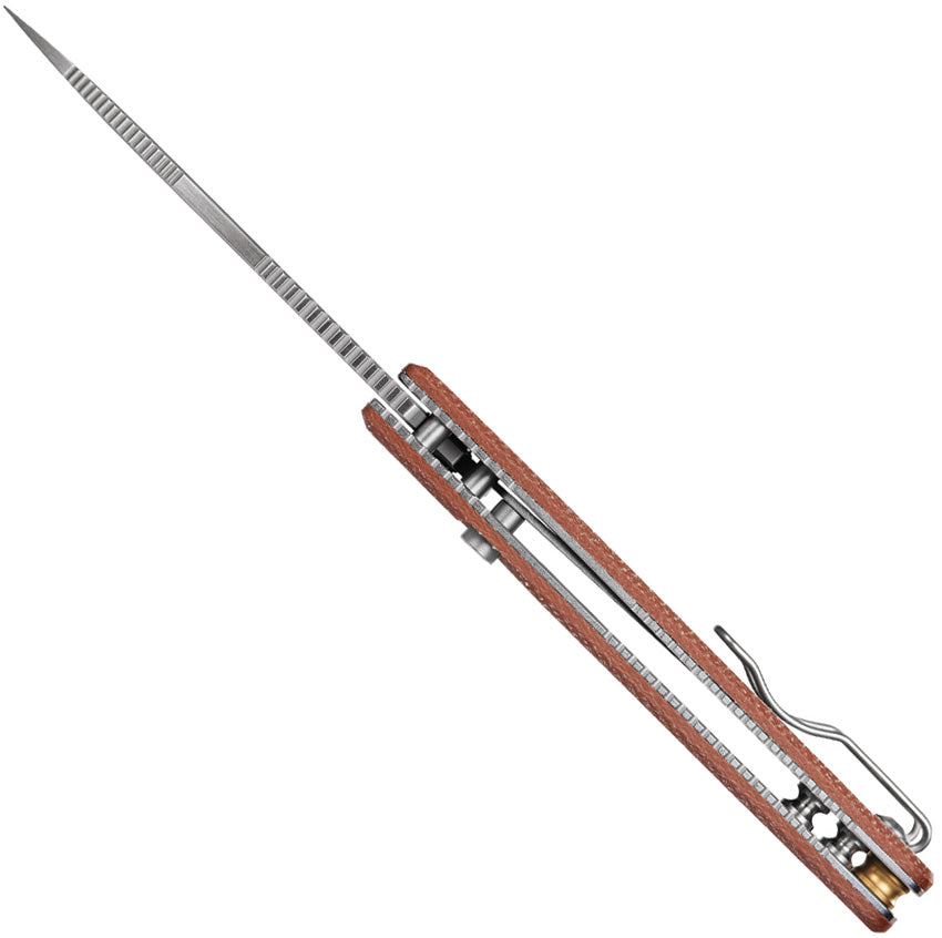 VOSA2604 VOSTEED Porcupine Top Linerlock Brown