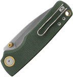 VOSA2611 VOSTEED Porcupine Top Linerlock Grn