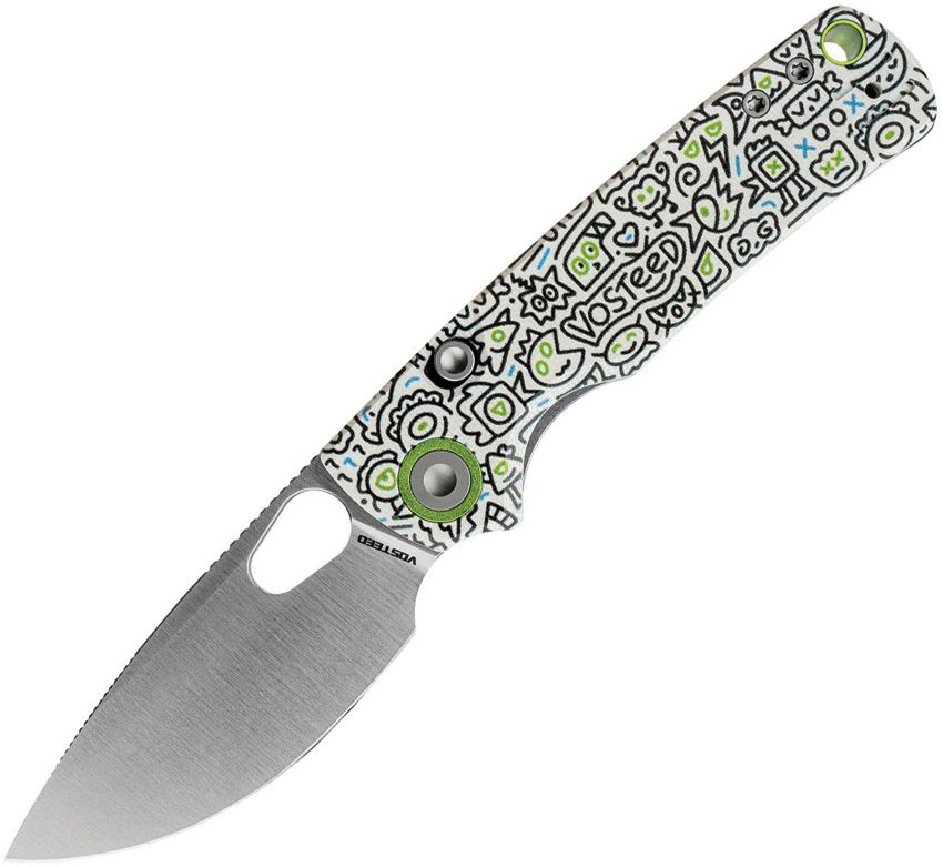 VOSA2620 Vosteed Porcupine Top Linerlock Doodle