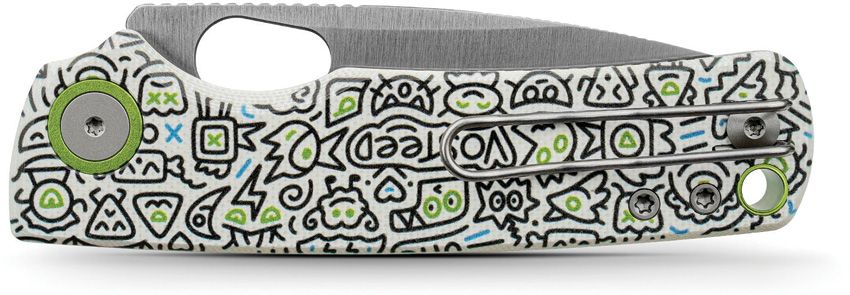 VOSA2620 Vosteed Porcupine Top Linerlock Doodle