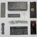 VOSA2620 Vosteed Porcupine Top Linerlock Doodle