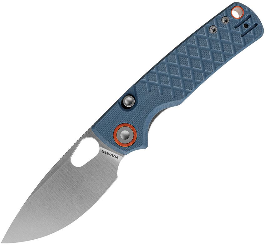 VOSA2621 Vosteed Porcupine Top Linerlock TH Blu