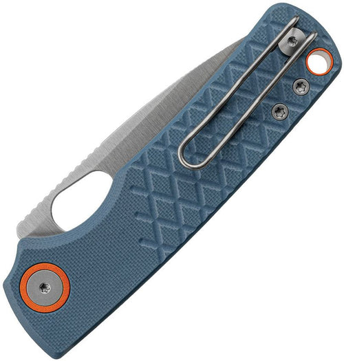 VOSA2621 Vosteed Porcupine Top Linerlock TH Blu