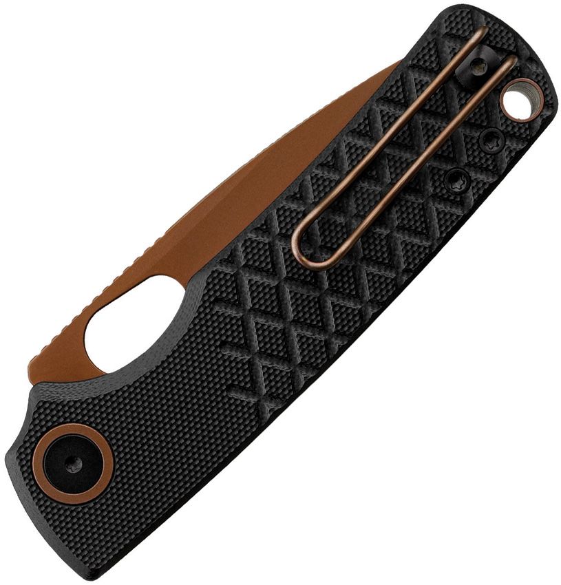 VOSA2622 Vosteed Porcupine Top Linerlock Blk