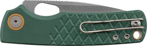 VOSA2624 Vosteed Porcupine Top Linerlock Grn
