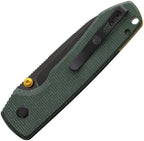 VOSA2901 VOSTEED Raccoon Top Linerlock Green