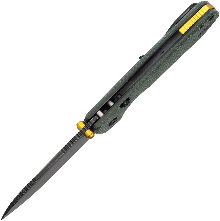 VOSA2901 VOSTEED Raccoon Top Linerlock Green
