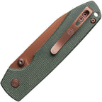 VOSA2907 VOSTEED Raccoon Top Linerlock Green